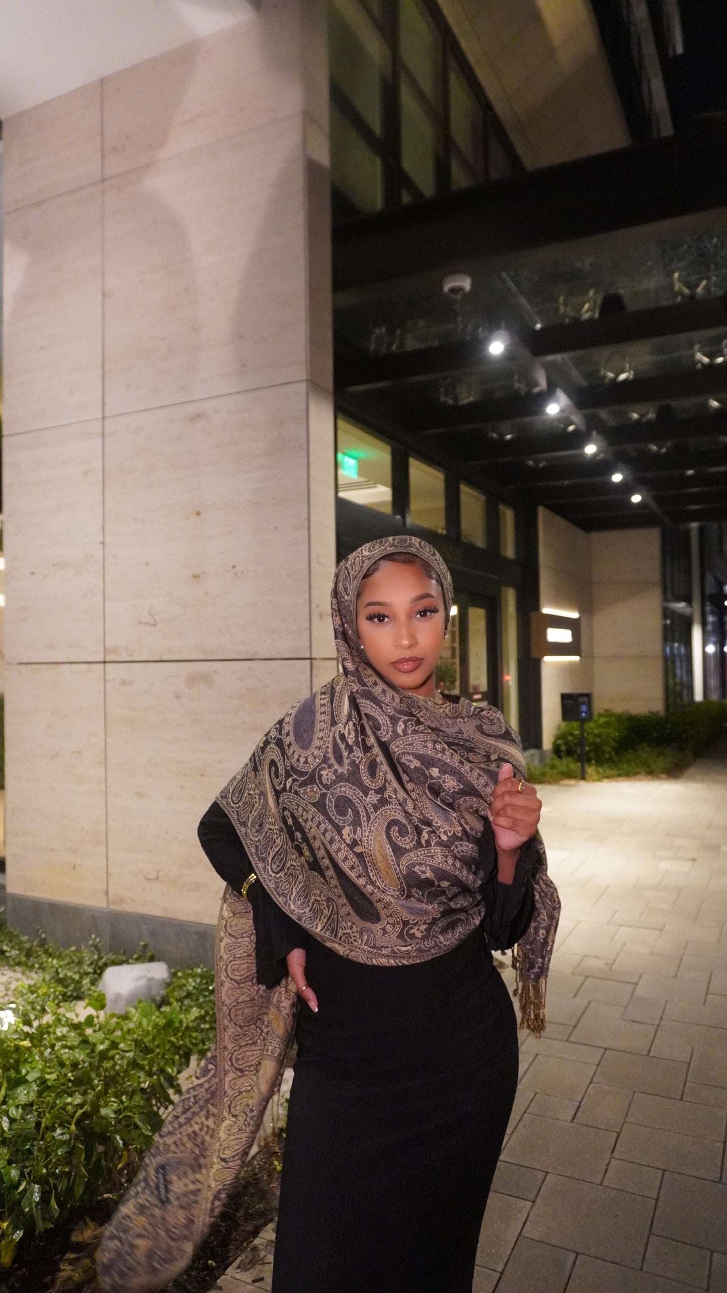 Fall Nights Pashmina Scarf