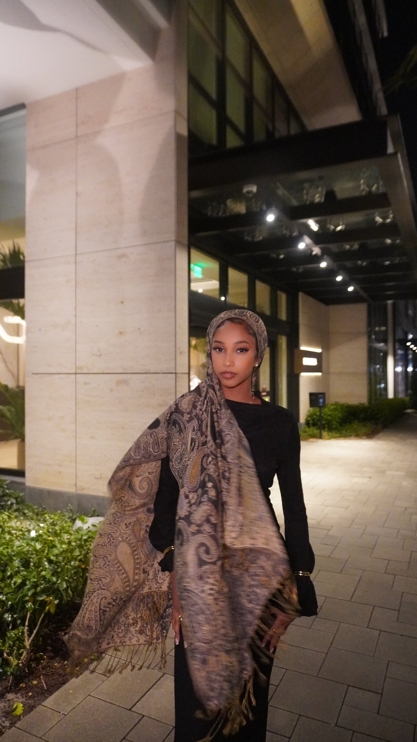 Fall Nights Pashmina Scarf