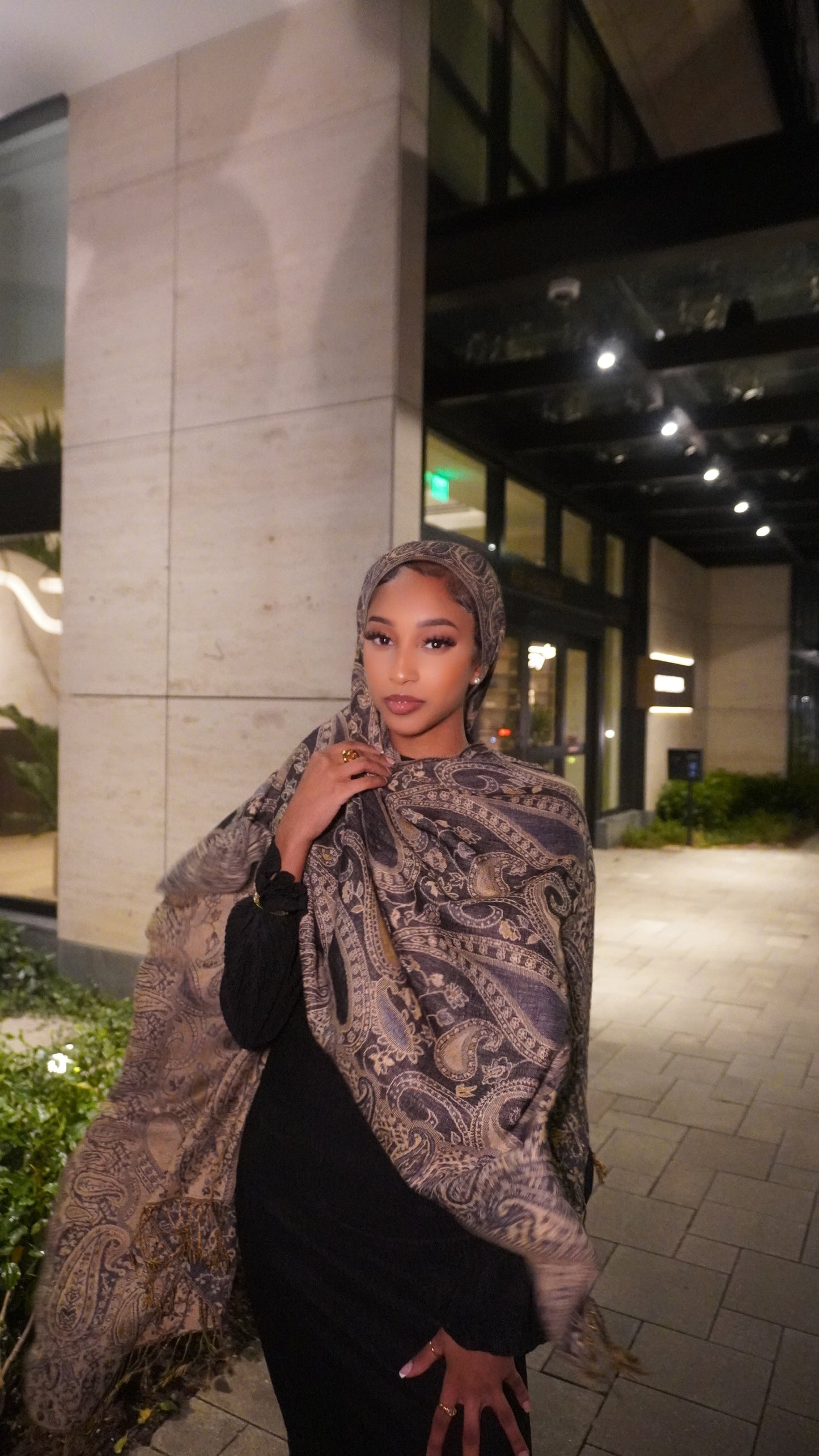 Fall Nights Pashmina Scarf