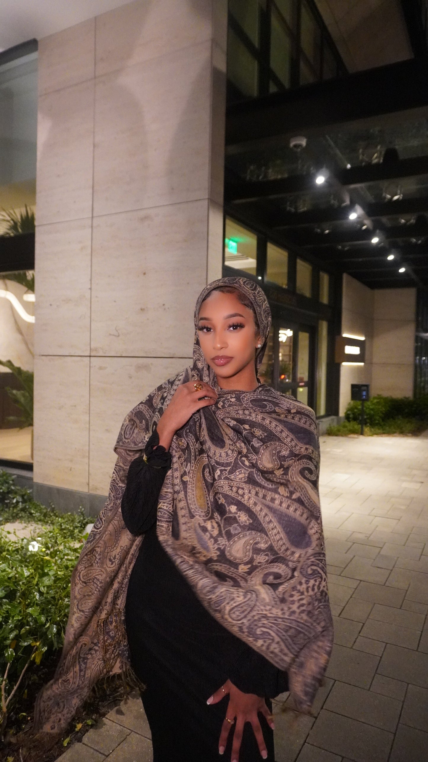 Fall Nights Pashmina Scarf