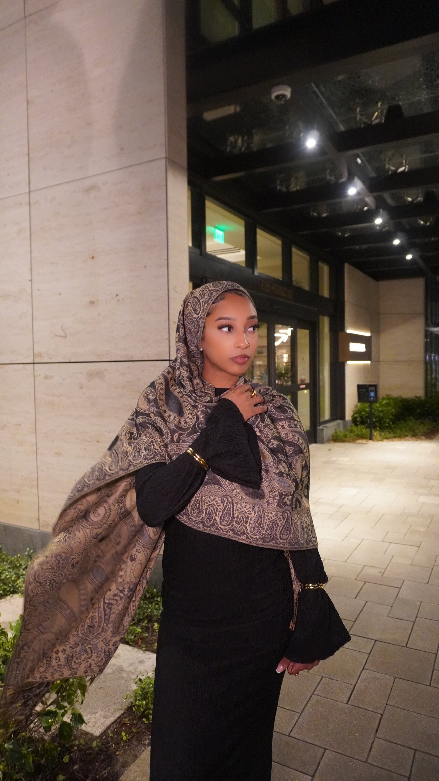 Fall Nights Pashmina Scarf