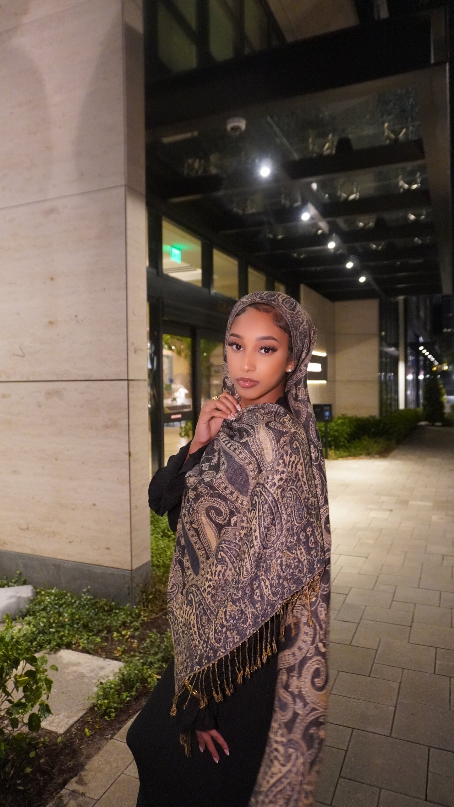 Fall Nights Pashmina Scarf