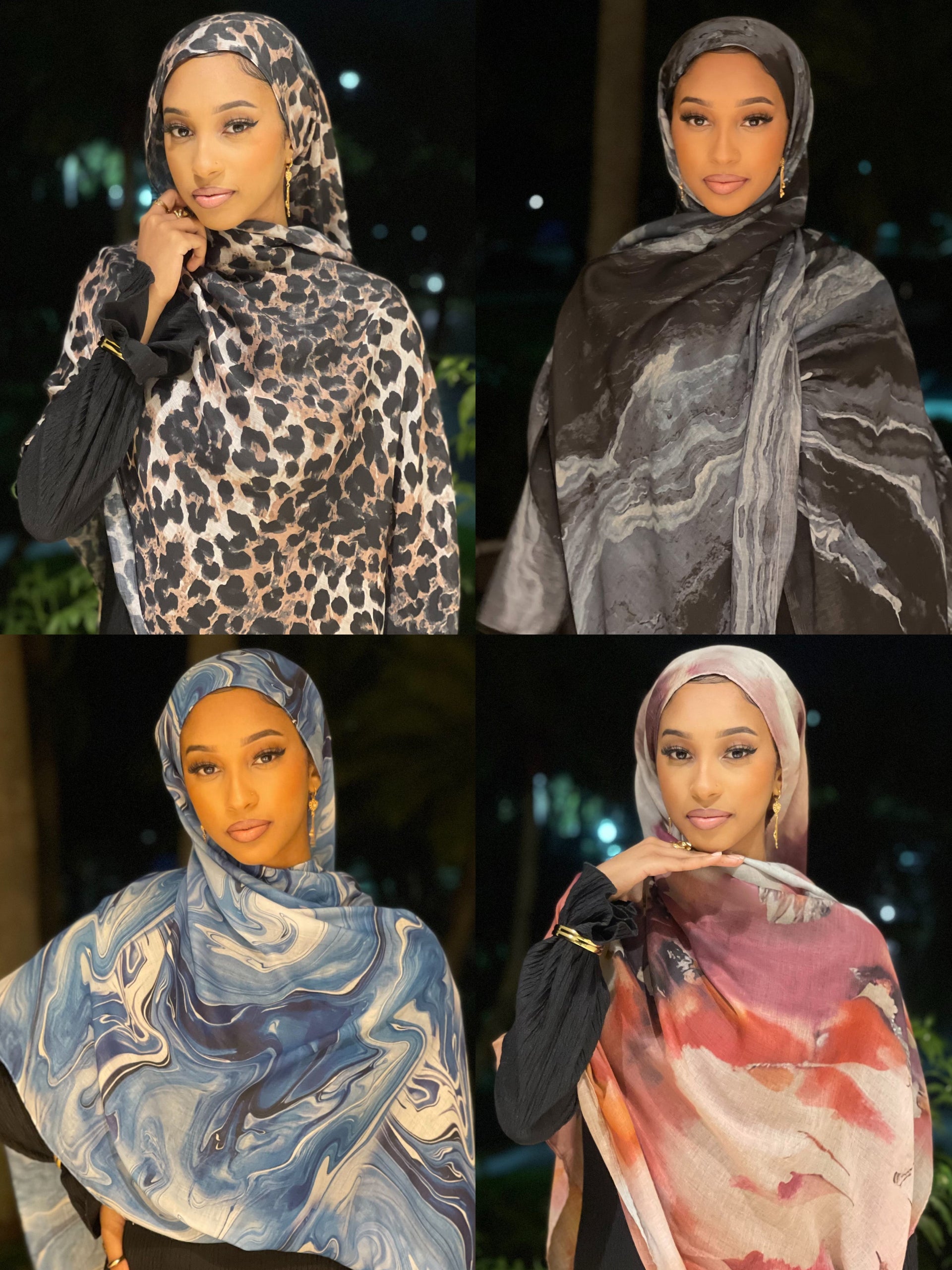 Printed Modal Hijab