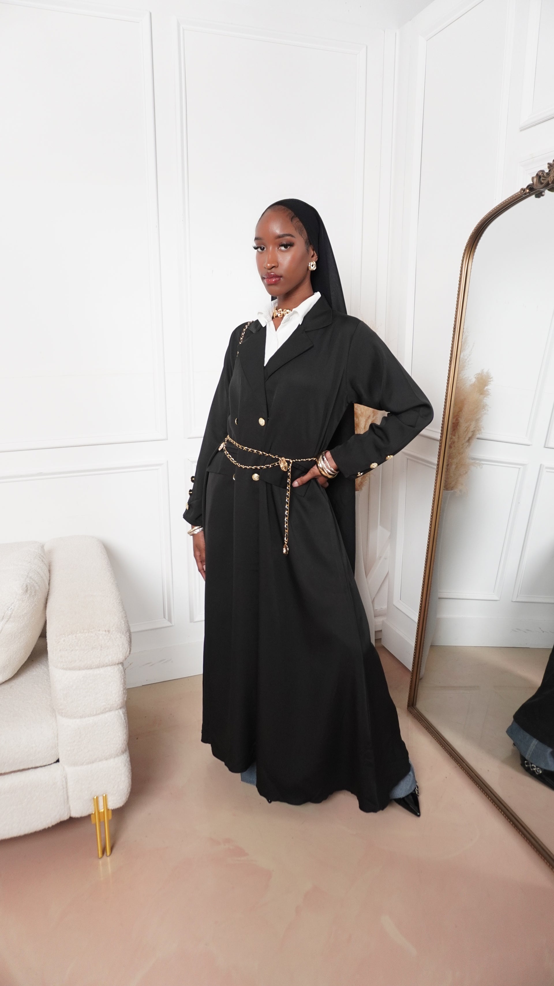 Black Empire Abaya Set