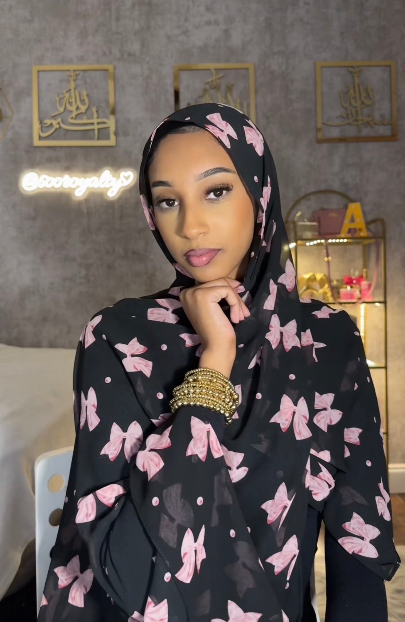 Printed Chiffon Hijab