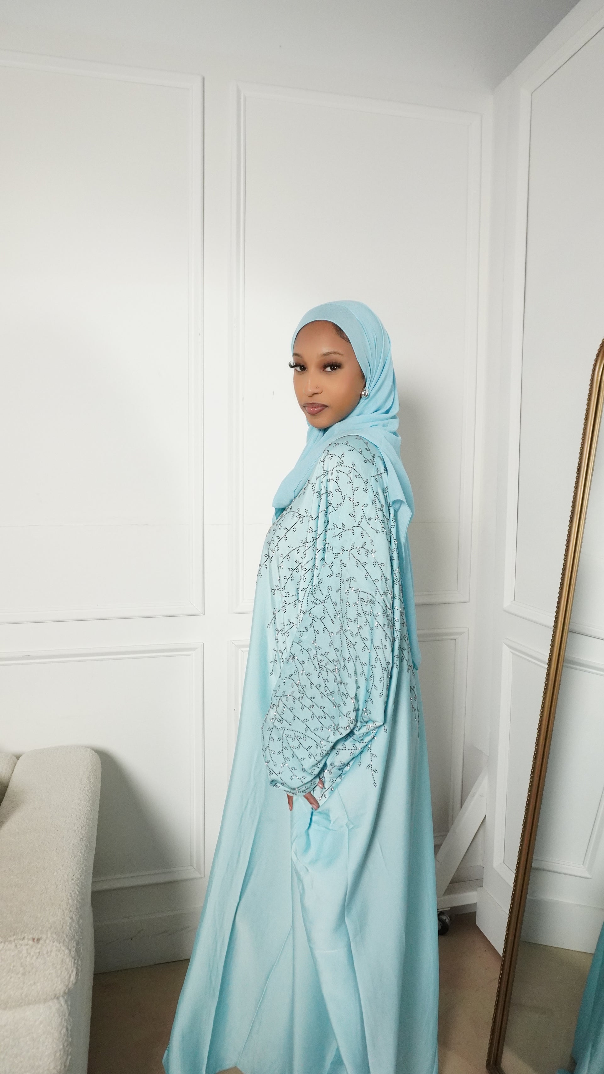 Blue Amirah Abaya