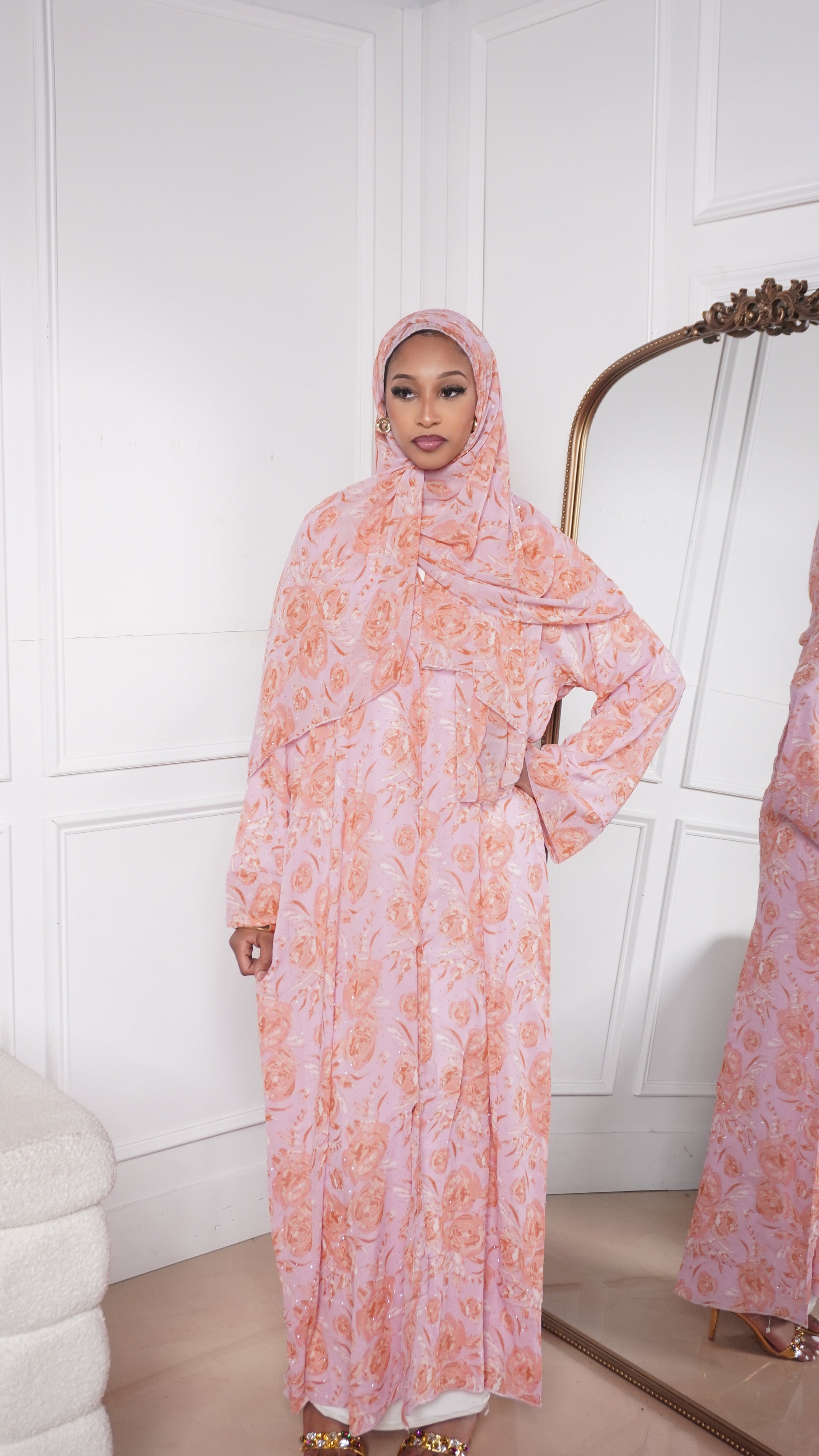 Royal Rose Abaya