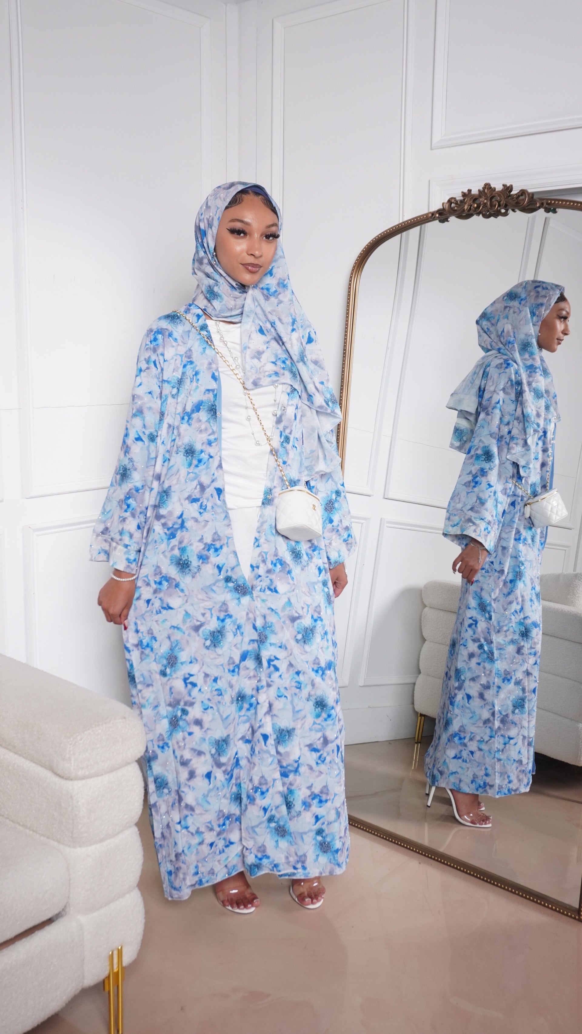Royal Flower Abaya
