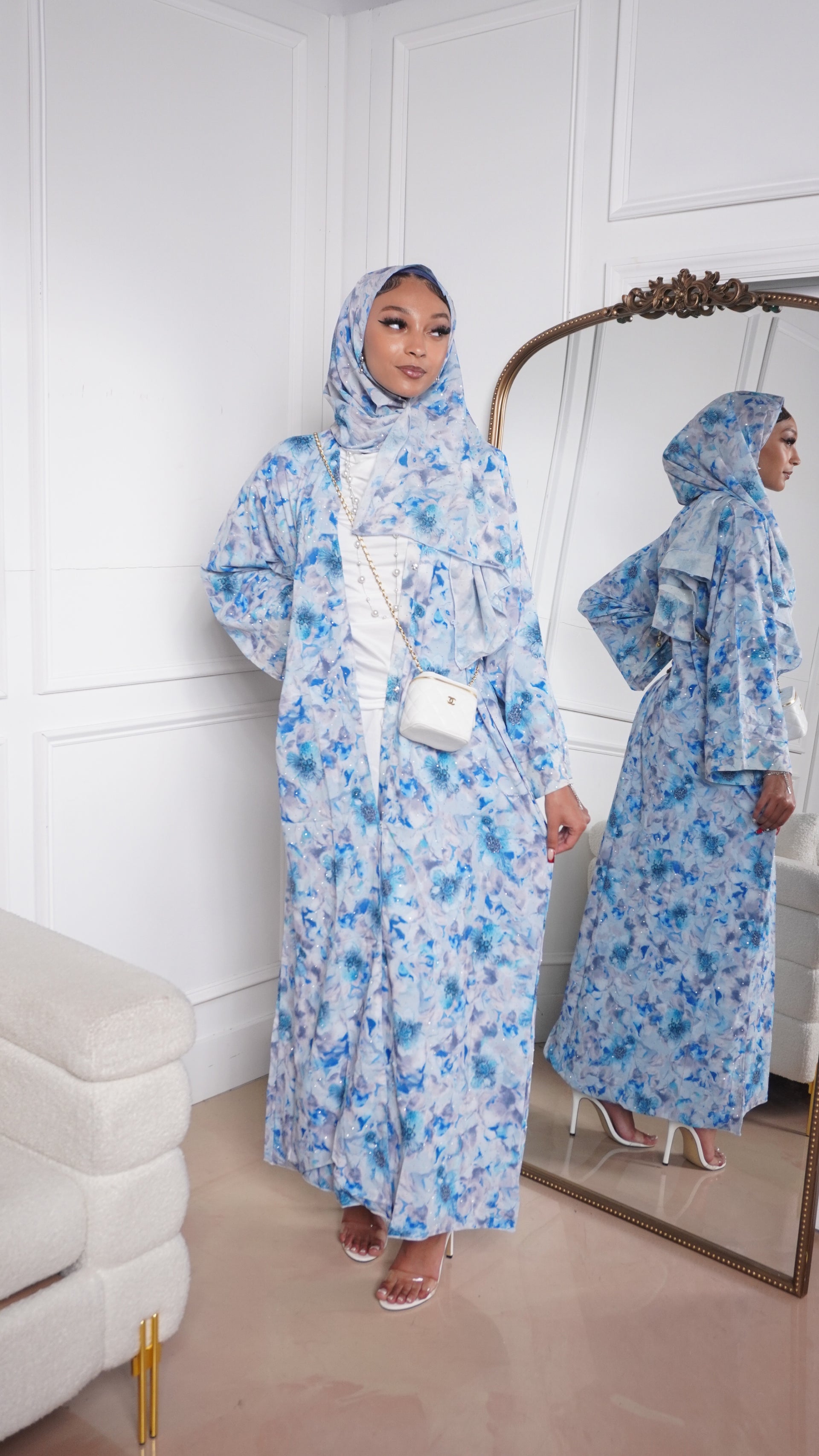 Royal Flower Abaya