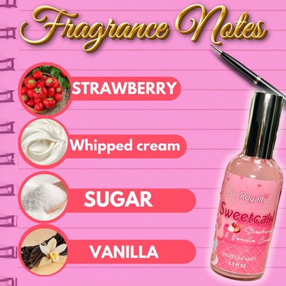 SweetCake Body Mist